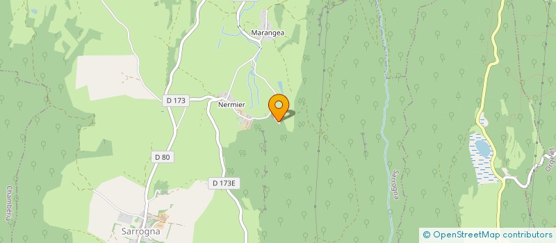 localisation de l'entreprise MONSIEUR DAVID GAMBIER  SARROGNA