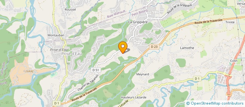 localisation de l'entreprise MONSIEUR DAVID GAMIETTE  PETIT-BOURG