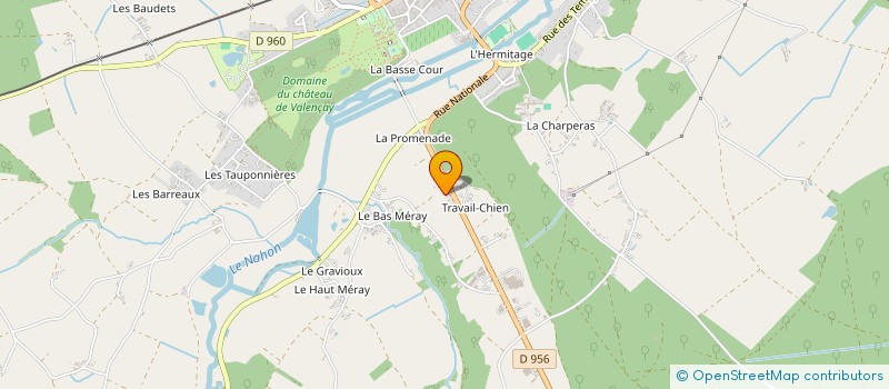 localisation de l'entreprise MONSIEUR DAVID GARAPIN à VALENCAY