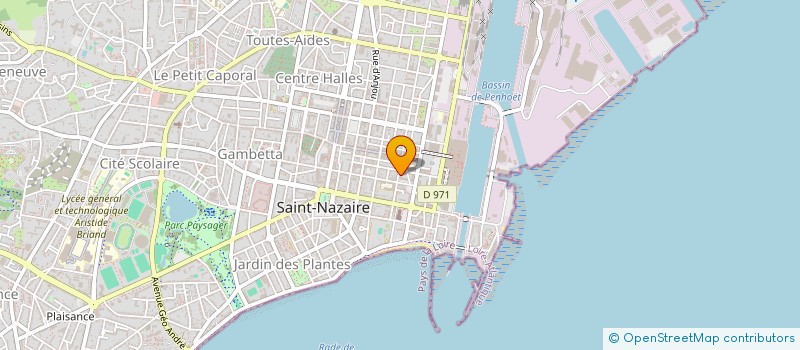 localisation de l'entreprise MONSIEUR DAVID GARAYO  SAINT-NAZAIRE
