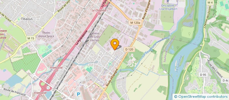 localisation de l'entreprise MONSIEUR DAVID GARCIA  PORTET-SUR-GARONNE