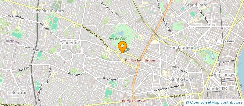 localisation de l'entreprise MONSIEUR DAVID GARCIA à BORDEAUX