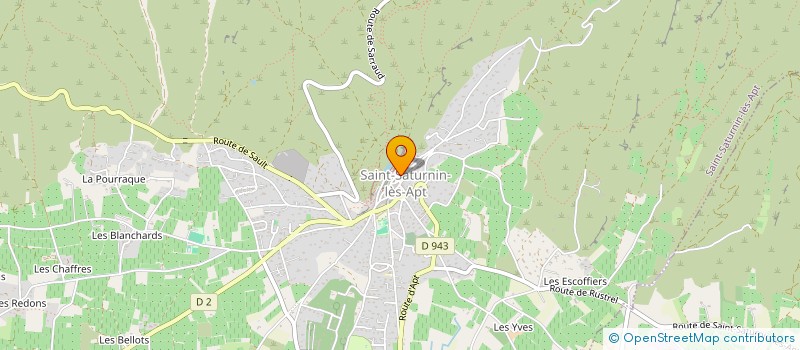 localisation de l'entreprise MONSIEUR DAVID GARDIOL  BONNIEUX