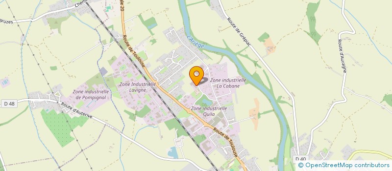 localisation de l'entreprise MONSIEUR DAVID GARGOWITCH  TOULOUSE