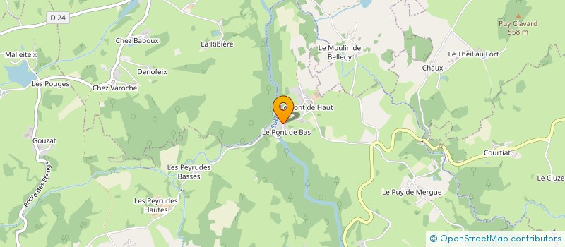 localisation de l'entreprise MONSIEUR DAVID GARRETT à CHAMPAGNAT