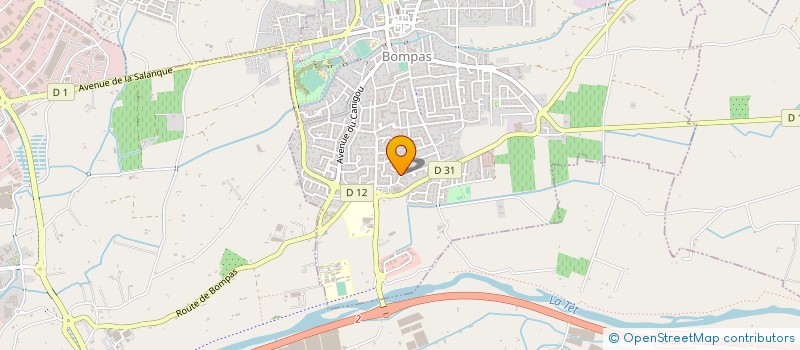 localisation de l'entreprise MONSIEUR DAVID GARRIDO  BOMPAS