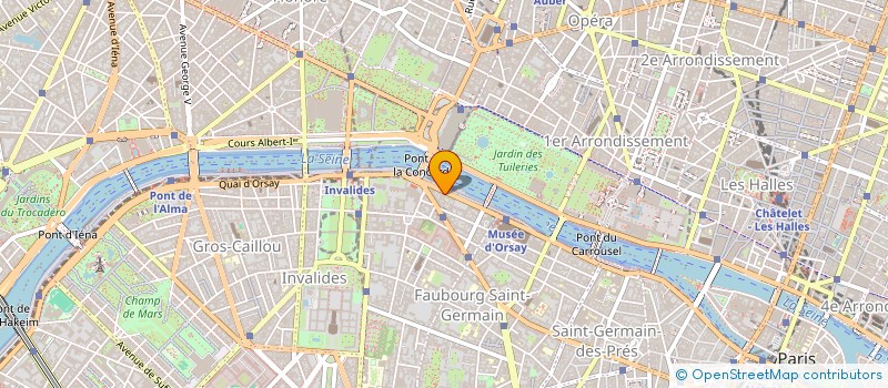 localisation de l'entreprise MONSIEUR DAVID GASCHIGNARD  PARIS