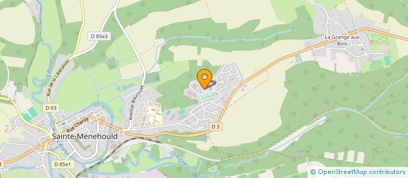 localisation de l'entreprise MONSIEUR DAVID GASCOIN  SAINTE-MENEHOULD