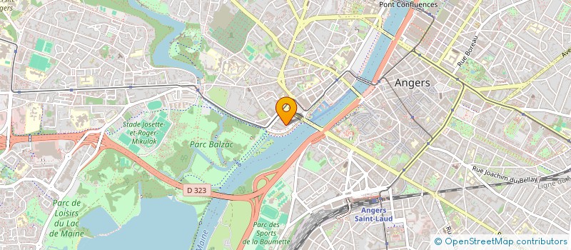 localisation de l'entreprise MONSIEUR DAVID GASNIER à ANGERS