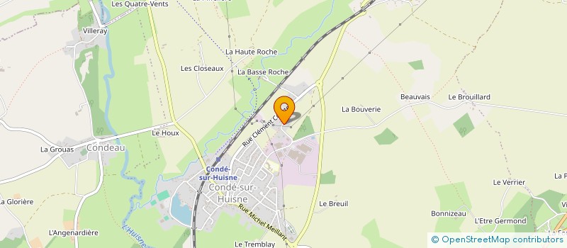 localisation de l'entreprise MONSIEUR DAVID GAULIER à SABLONS-SUR-HUISNE