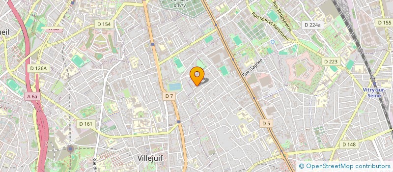 localisation de l'entreprise MONSIEUR DAVID GAUTHERON à VITRY-SUR-SEINE