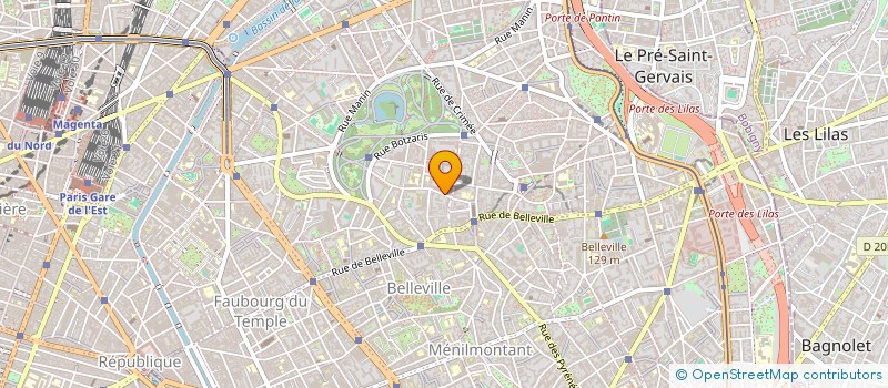 localisation de l'entreprise MONSIEUR DAVID GAUTRAND  PARIS