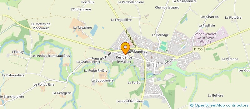 localisation de l'entreprise MONSIEUR DAVID GAUTRET à BEAUPREAU-EN-MAUGES