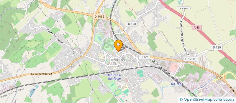 localisation de l'entreprise MONSIEUR DAVID GAVEAU à MOIRANS
