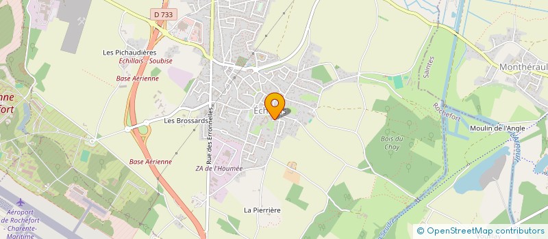 localisation de l'entreprise MONSIEUR DAVID GAY  LA GRIPPERIE-SAINT-SYMPHORIEN