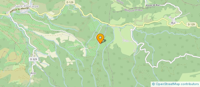 localisation de l'entreprise MONSIEUR DAVID GAYDA  SAINT-POLYCARPE