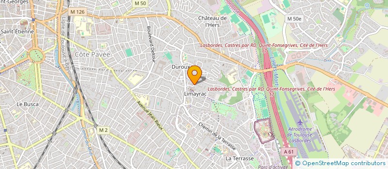 localisation de l'entreprise MONSIEUR DAVID GAZIAN à TOULOUSE