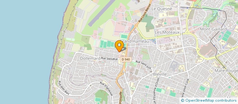 localisation de l'entreprise MONSIEUR DAVID GEFFROY  LE HAVRE