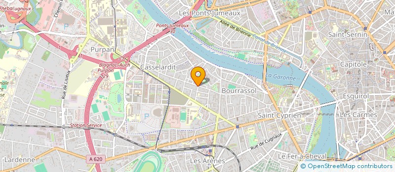 localisation de l'entreprise MONSIEUR DAVID-GEORGES ROCCA à TOULOUSE