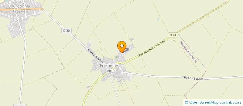 localisation de l'entreprise MONSIEUR DAVID GEORGIN  BOURGOGNE-FRESNE