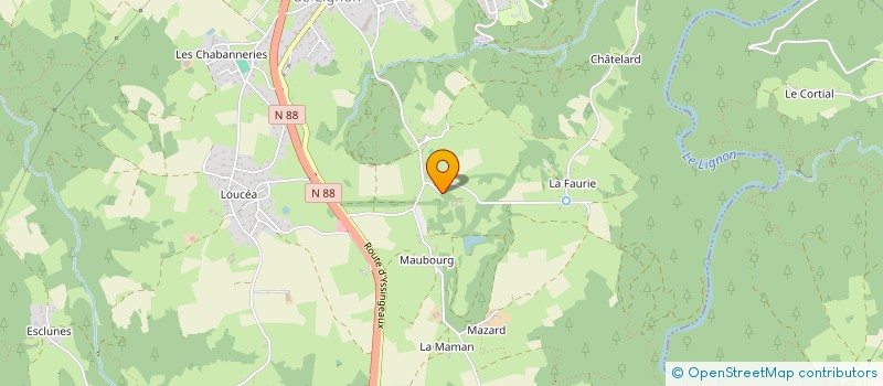 localisation de l'entreprise MONSIEUR DAVID GERARD  MONISTROL-SUR-LOIRE