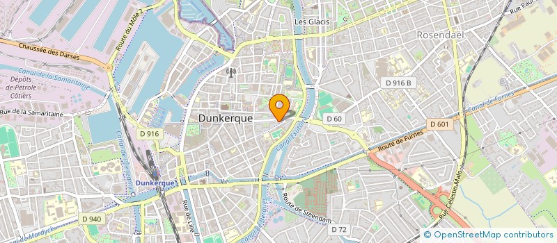 localisation de l'entreprise MONSIEUR DAVID GERARD à DUNKERQUE