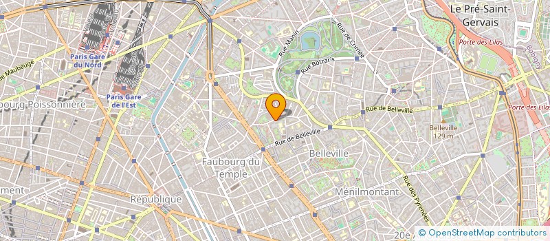 localisation de l'entreprise MONSIEUR DAVID GERAUD  PARIS