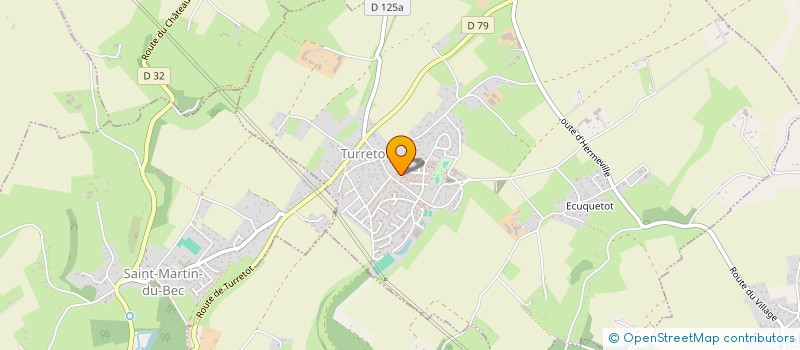 localisation de l'entreprise MONSIEUR DAVID GERMAIN  TURRETOT