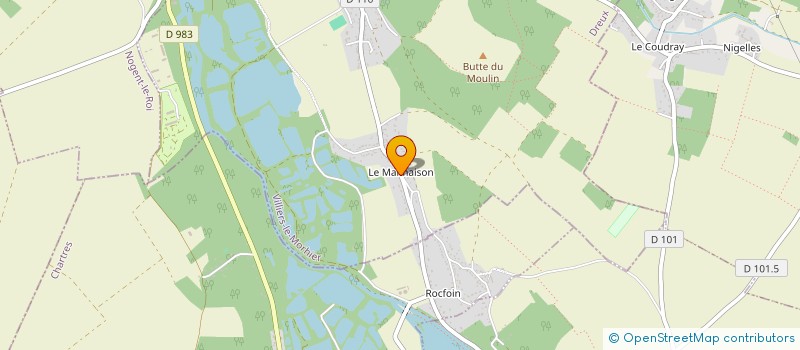 localisation de l'entreprise MONSIEUR DAVID GESLIN à VILLIERS-LE-MORHIER