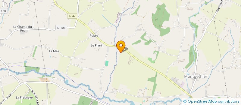 localisation de l'entreprise MONSIEUR DAVID GESLIN  ISIGNY-LE-BUAT