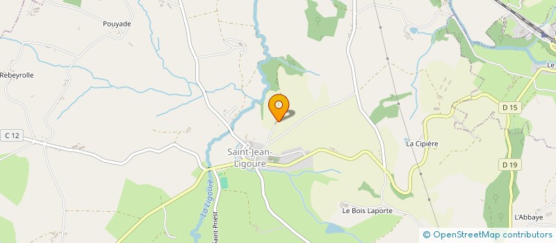 localisation de l'entreprise MONSIEUR DAVID GESNOUIN à SAINT JEAN LIGOURE