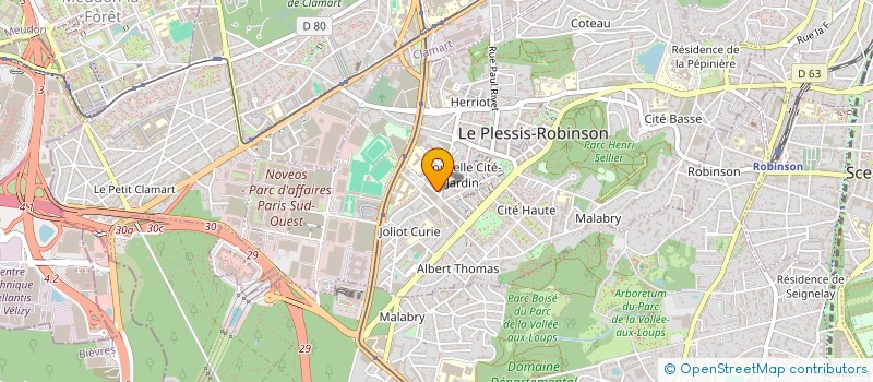 localisation de l'entreprise MONSIEUR DAVID GIANG PHAN à LE PLESSIS-ROBINSON