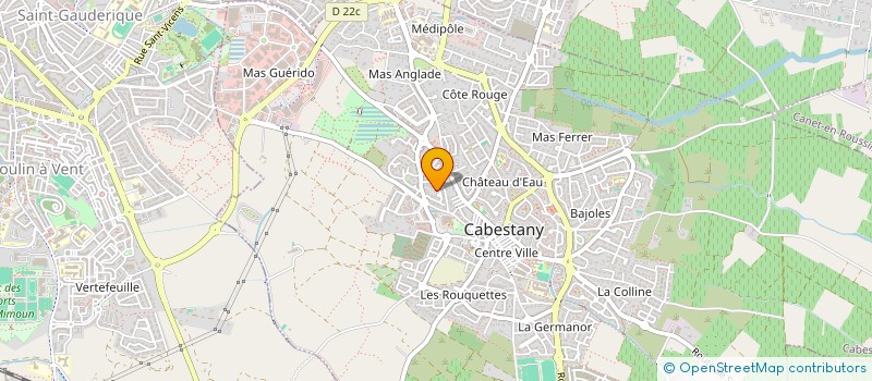 localisation de l'entreprise MONSIEUR DAVID GIL à CABESTANY