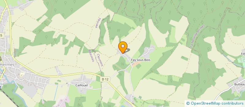 localisation de l'entreprise MONSIEUR DAVID GILBERT  SAINT-FELIX