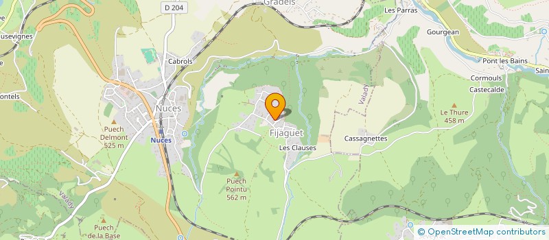 localisation de l'entreprise MONSIEUR DAVID GILHET  CASTRES