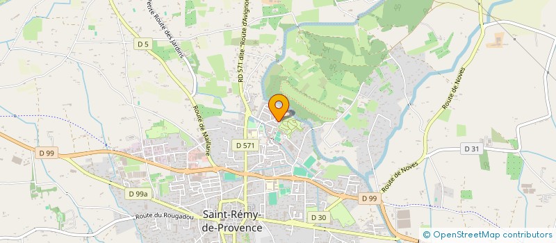 localisation de l'entreprise MONSIEUR DAVID GILLES  SAINT-REMY-DE-PROVENCE