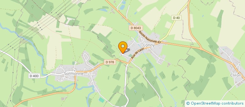 localisation de l'entreprise MONSIEUR DAVID GILLOUX  LONNY