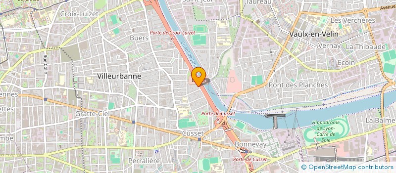 localisation de l'entreprise MONSIEUR DAVID GIRARDIN  VILLEURBANNE