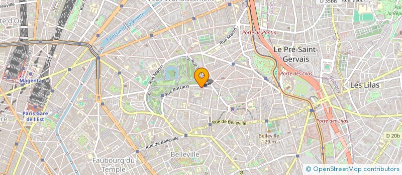 localisation de l'entreprise MONSIEUR DAVID GIROD  PARIS