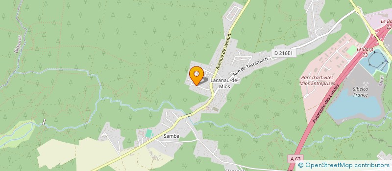 localisation de l'entreprise MONSIEUR DAVID GIROD  MIOS