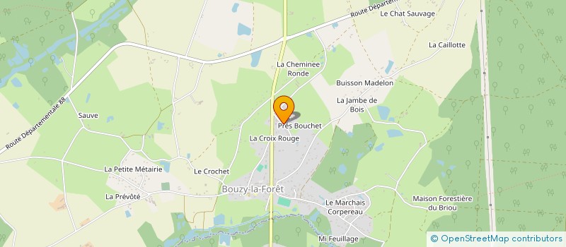 localisation de l'entreprise MONSIEUR DAVID GIROT à BOUZY-LA-FORET