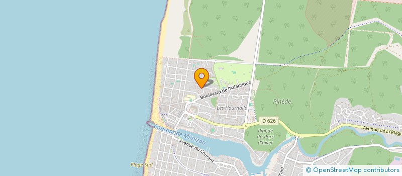 localisation de l'entreprise MONSIEUR DAVID GIROUX  MIMIZAN