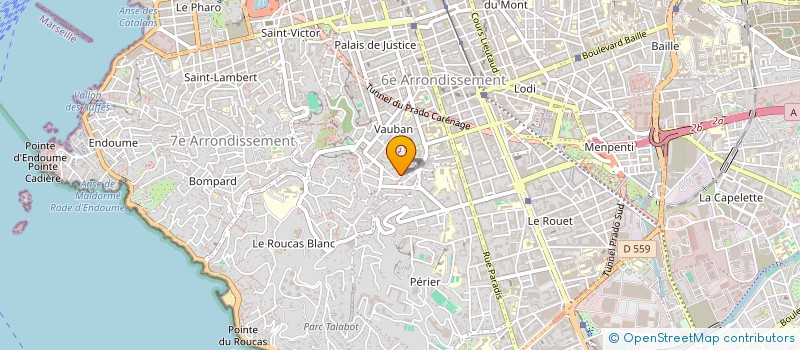 localisation de l'entreprise MONSIEUR DAVID GISBERT à MARSEILLE