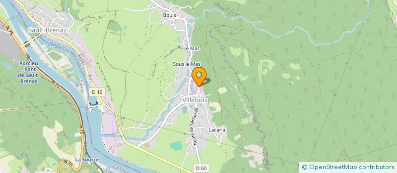 localisation de l'entreprise MONSIEUR DAVID GITTON  VILLEBOIS