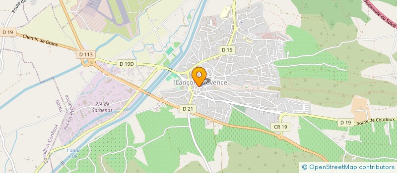 localisation de l'entreprise MONSIEUR DAVID GIUNTA à LANCON-PROVENCE