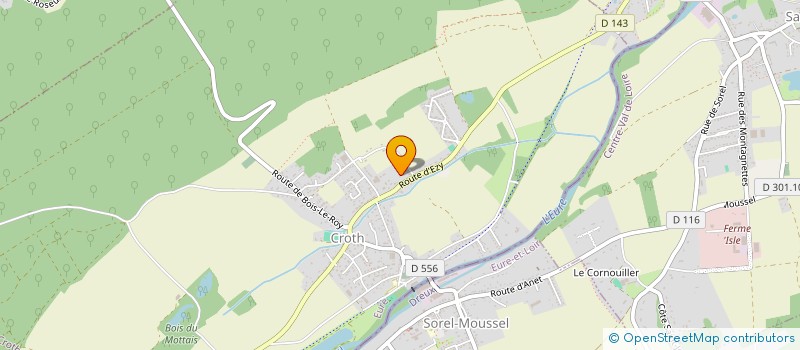 localisation de l'entreprise MONSIEUR DAVID GIVERT  CROTH