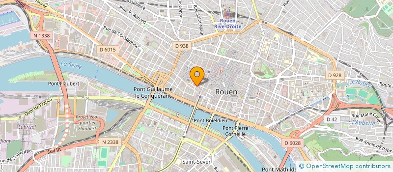 localisation de l'entreprise MONSIEUR DAVID GODEFROY à ROUEN