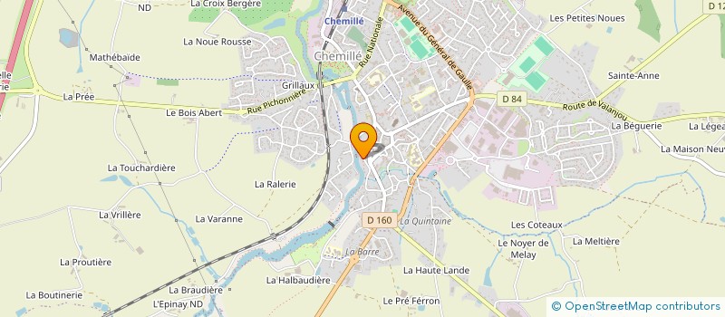 localisation de l'entreprise MONSIEUR DAVID GOEURY à CHEMILLE-EN-ANJOU