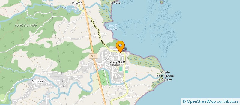 localisation de l'entreprise MONSIEUR DAVID GOFFIN à GOYAVE
