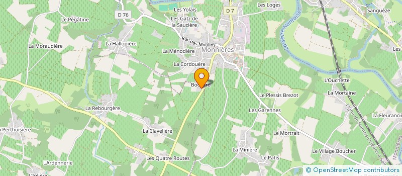 localisation de l'entreprise MONSIEUR DAVID GOHI  MAISDON-SUR-SEVRE